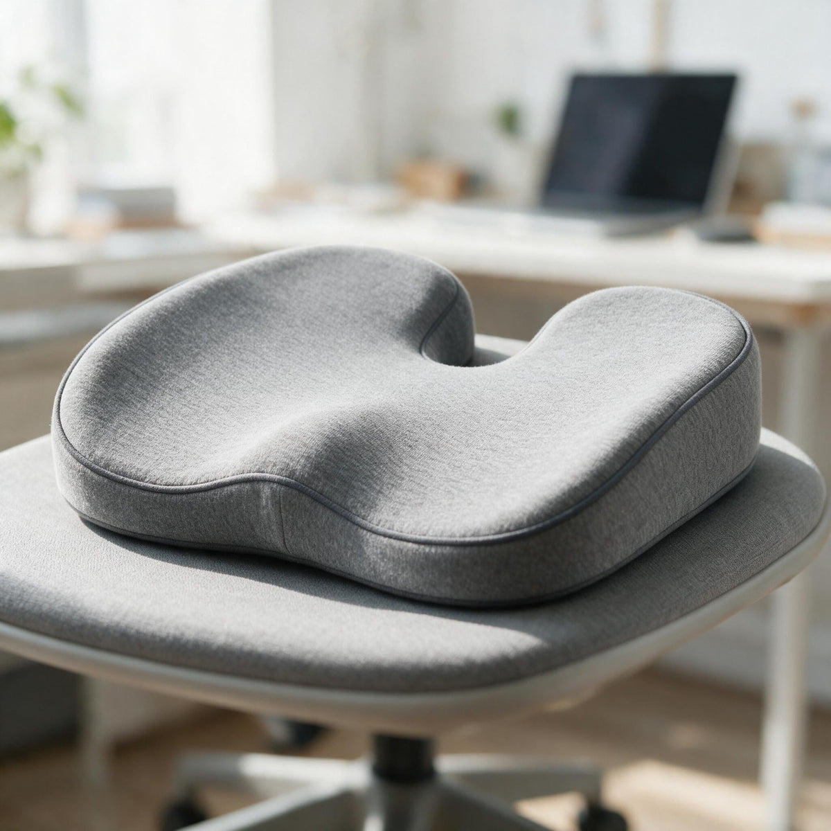 Homelab Almofada Ortopédica Anatômica com Gel, para Conforto ao Sentar por Longas Horas