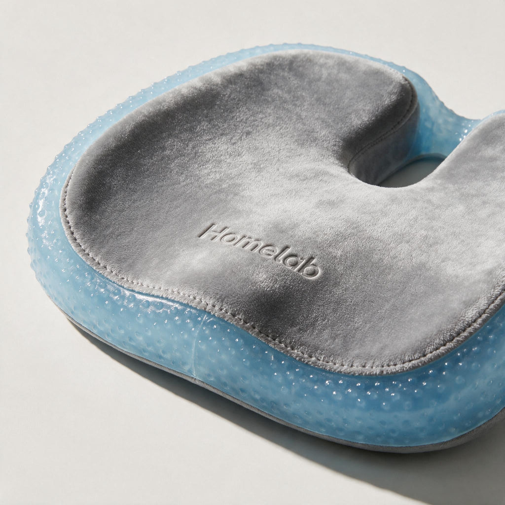 Homelab Almofada Ortopédica Anatômica com Gel, para Conforto ao Sentar por Longas Horas