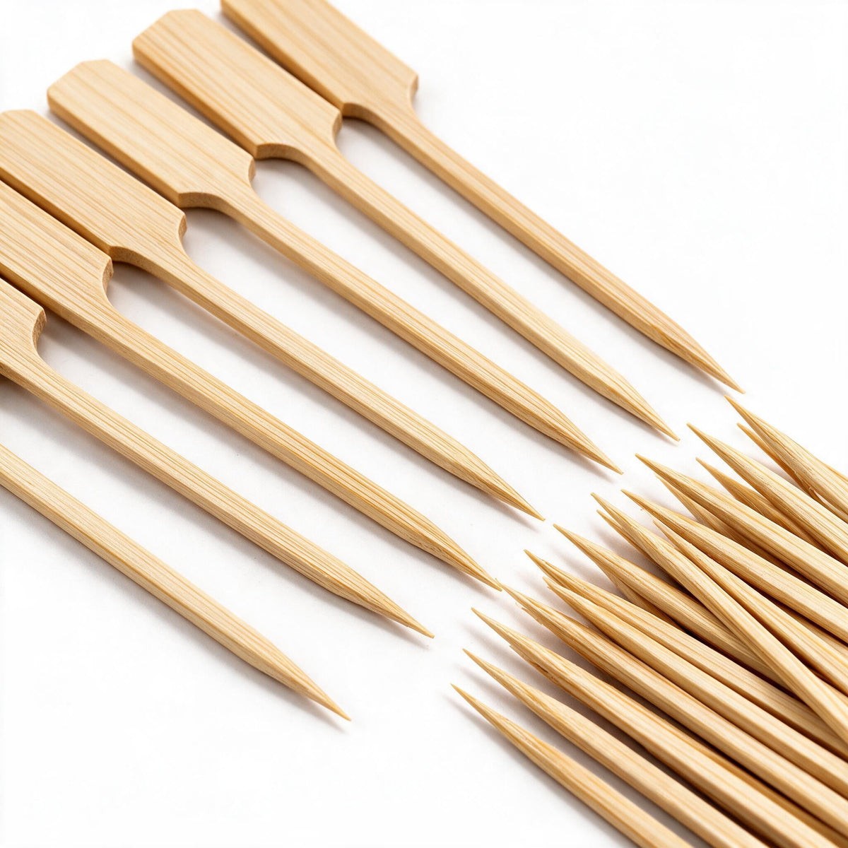 Homelab Kit 100 Unidades de Palito tipo GOLF De bambu 9 cm